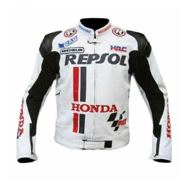 Repsol Leather Honda Motorcycle Jacket | Honda Jacket