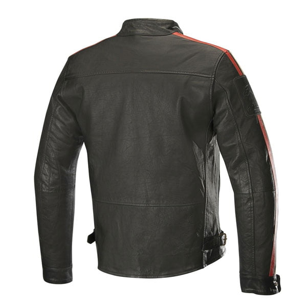 Black Vintage Honda Racing Jacket | Leather Honda Jacket