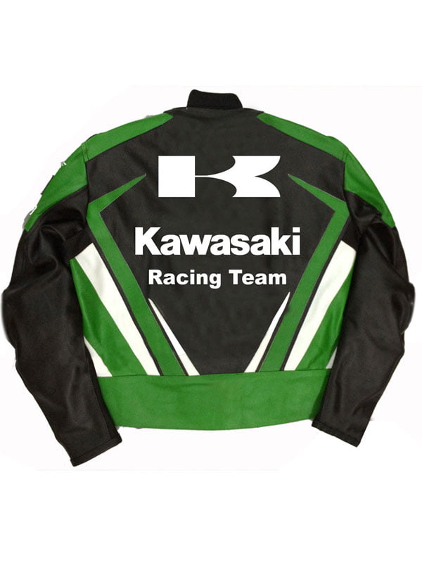 Kawasaki Motorcycle Jacket | Cowhide Leather | CE Armour